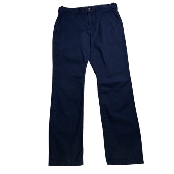 Express Pants Slim Fit Mens 32 X 32 Navy Flat Front‎ Casual - Picture 1 of 4